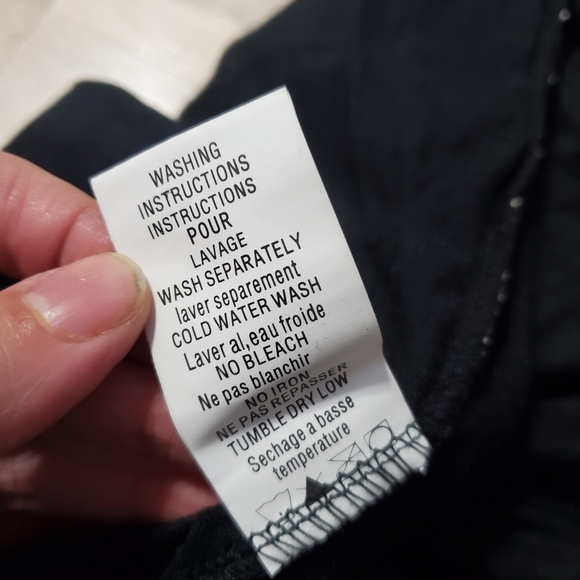 3/4 Sleeve Black Sheer Cream Floral Print Textured Top - Picture 4 of 8